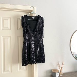 Black party dress from revolve! Size S! Only worn once!